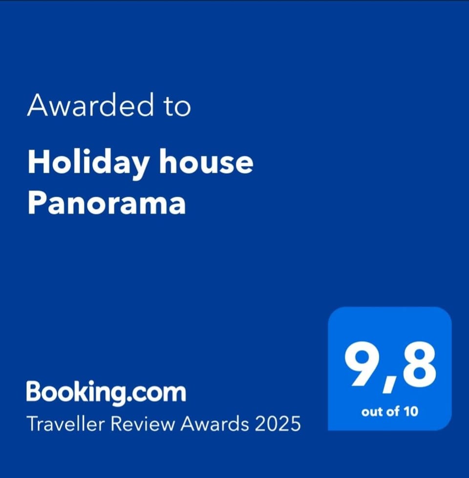 Holiday house Panorama House in Slovenia