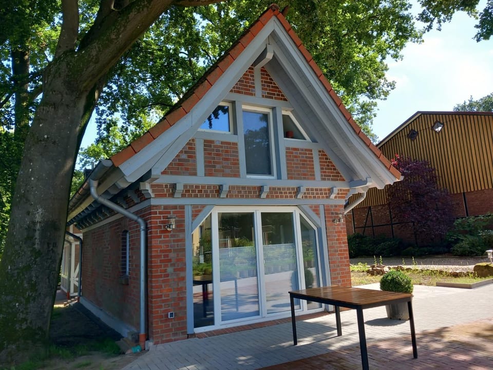 Ferienhaus Heidenest, Bettwäsche und Handtücher zubuchbar House in Lower Saxony, Germany