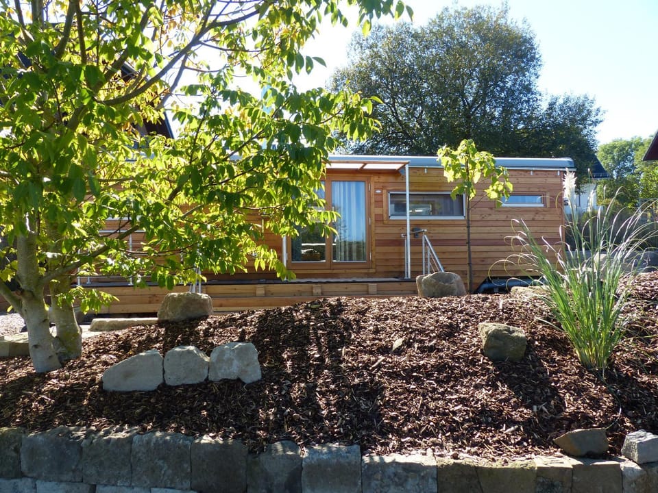 Property building, Garden view