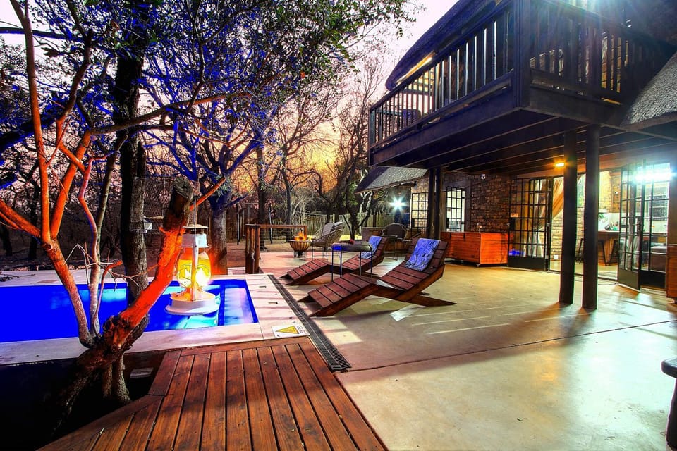 Patio, Pool view, sunbed