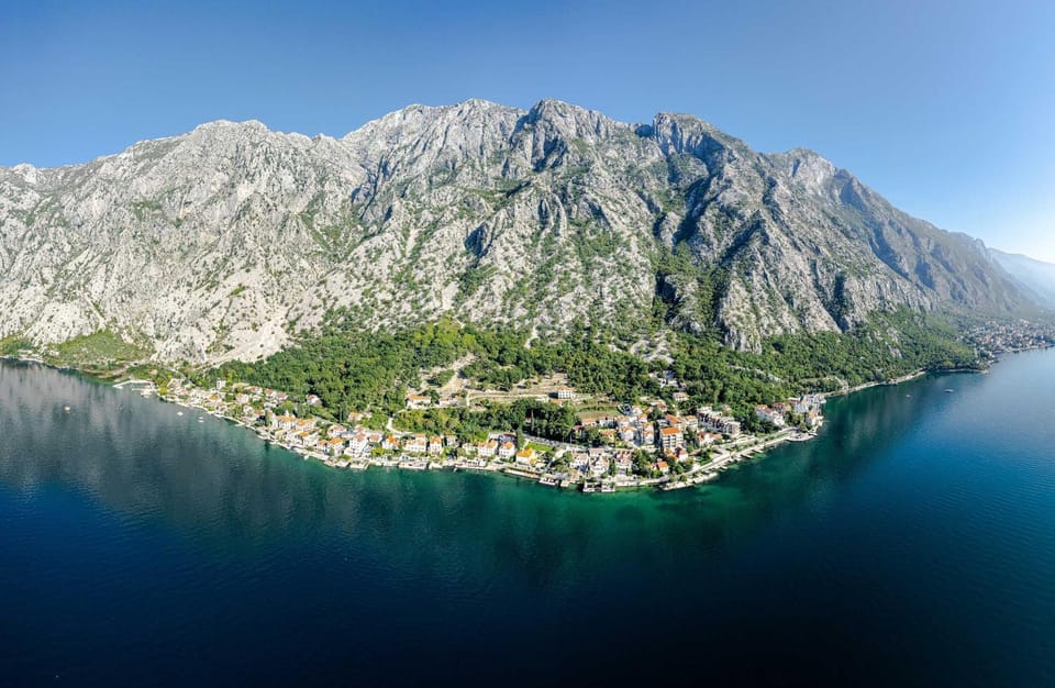 Natural landscape, Bird's eye view, Mountain view
