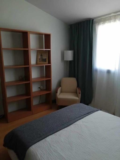 Bed, Photo of the whole room, Bedroom, hair dresser