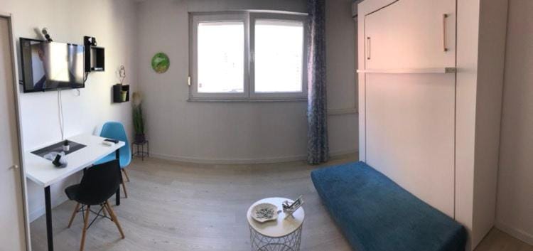 Living room, Seating area, Bedroom