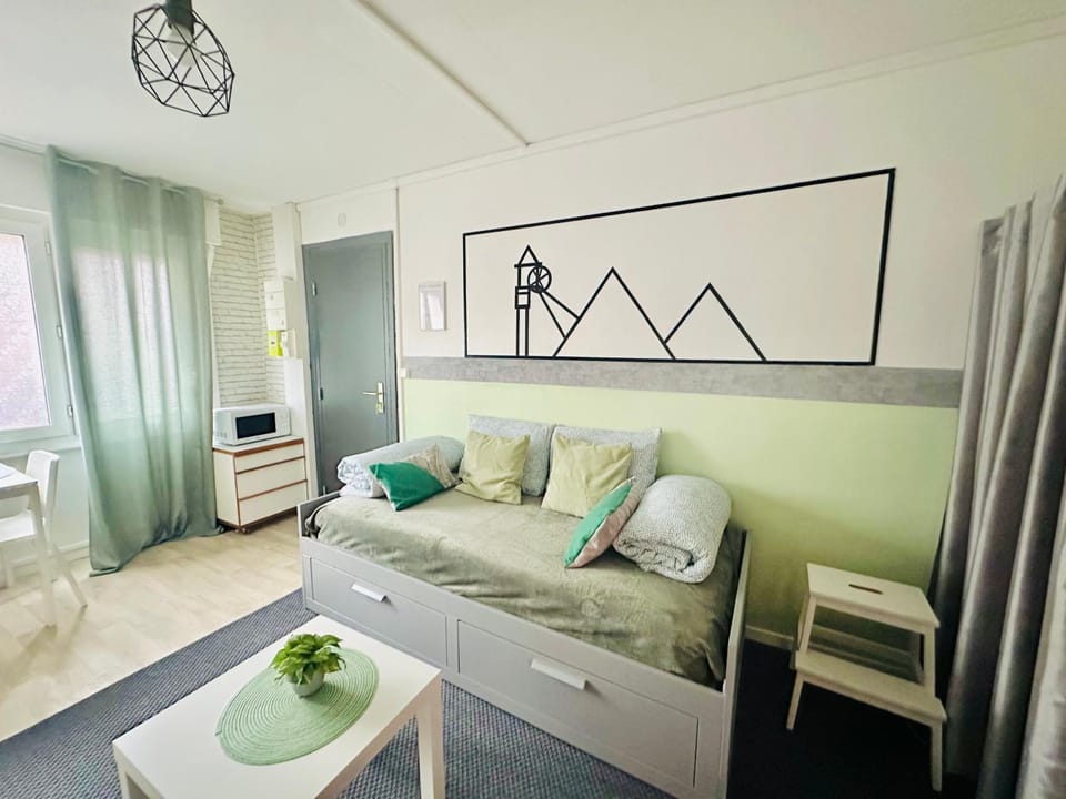 Terrils jumeaux, Train Lens - Paris trajet d'environ 1 heure 10 minutes Apartment in Lens