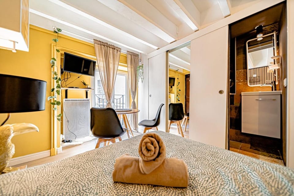 Warm and well-appointed studio Foch Masséna district Apartment in Lyon