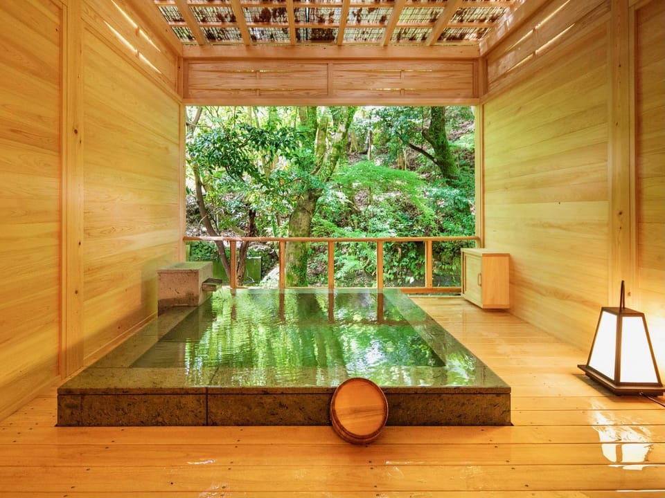 Natural landscape, Hot Spring Bath, River view, Open Air Bath