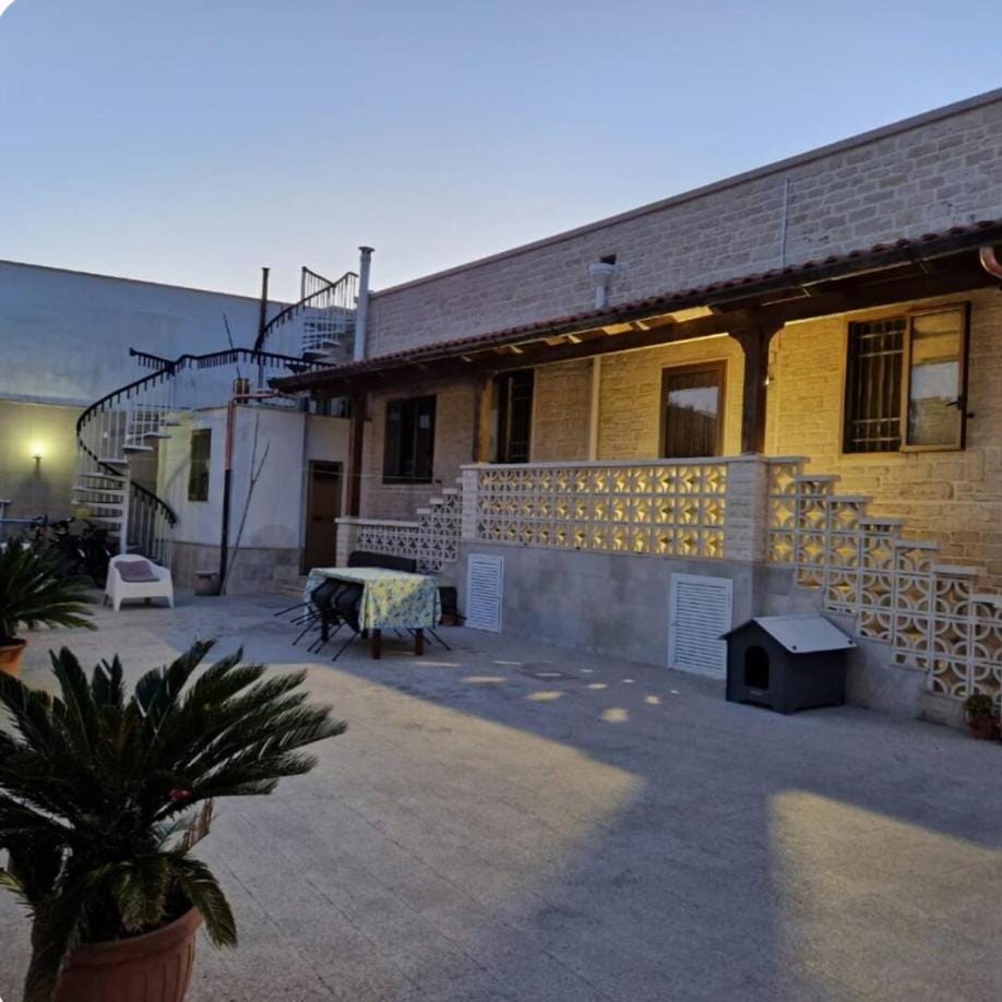Property building, Patio