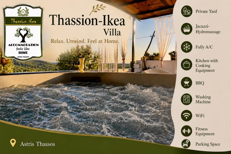 Thassion-ikea Feels Like Home Villa in Thasos
