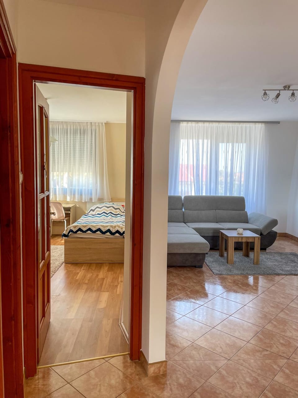 Living room, Bedroom