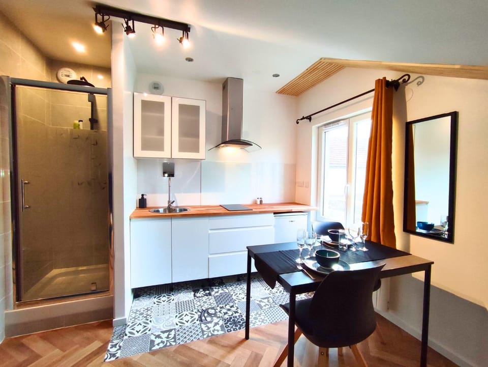 Kitchen or kitchenette, kitchen