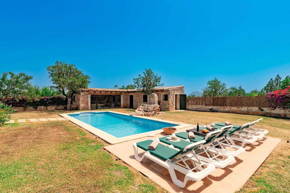 Patio, Day, Garden, Pool view, Swimming pool, sunbed