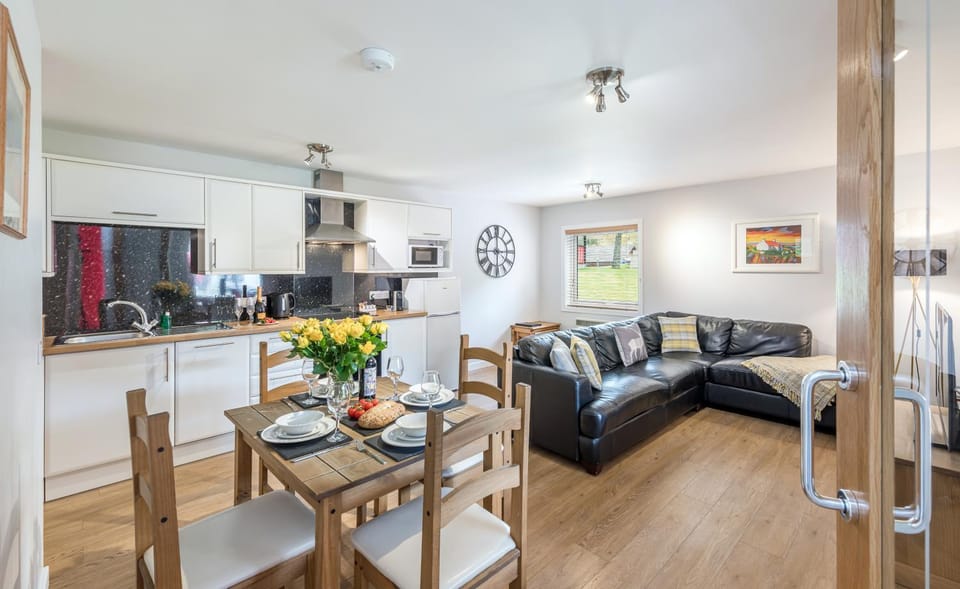 Kitchen or kitchenette, Seating area, Dining area