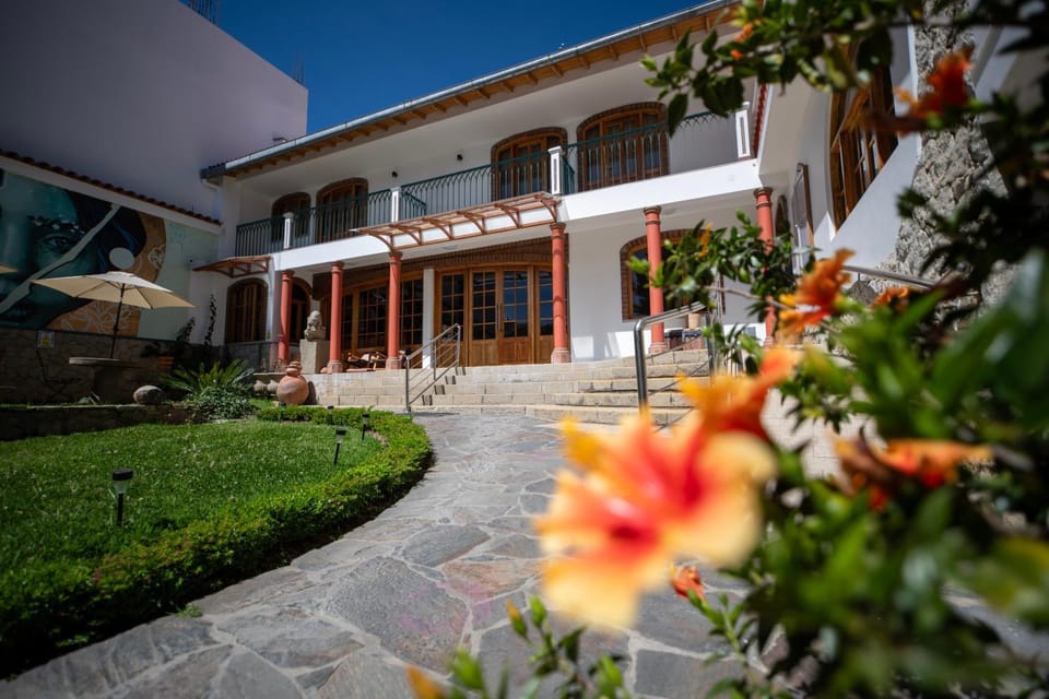 Property building, Garden view