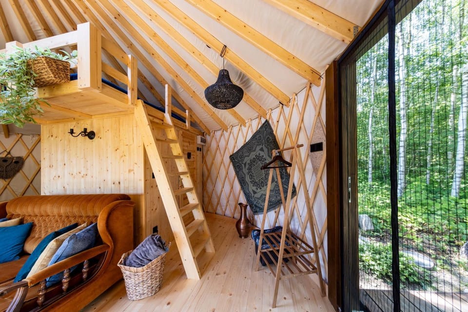 Bed, Day, Living room, Bedroom