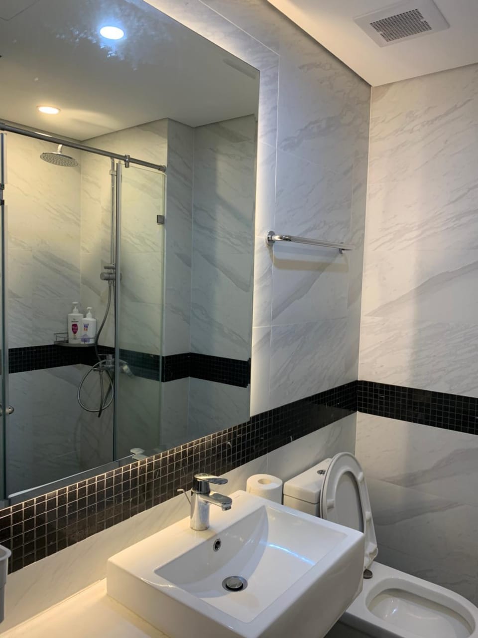 Shower, Toilet