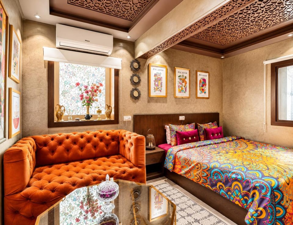 Living room, Photo of the whole room, Bedroom, air conditioner