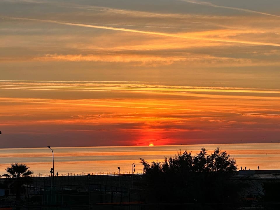 Beach, Sea view, Sunrise, Sunset
