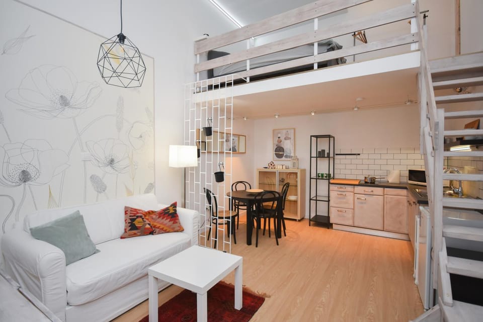 Living room, Photo of the whole room, Dining area, Bedroom