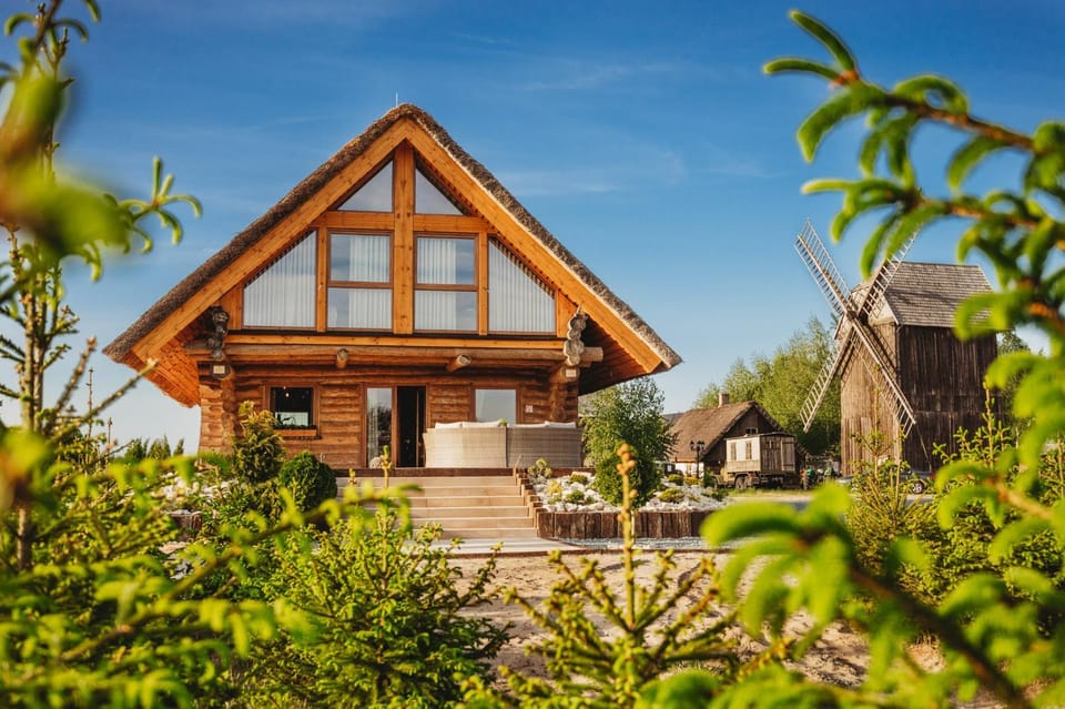 Property building, Garden view