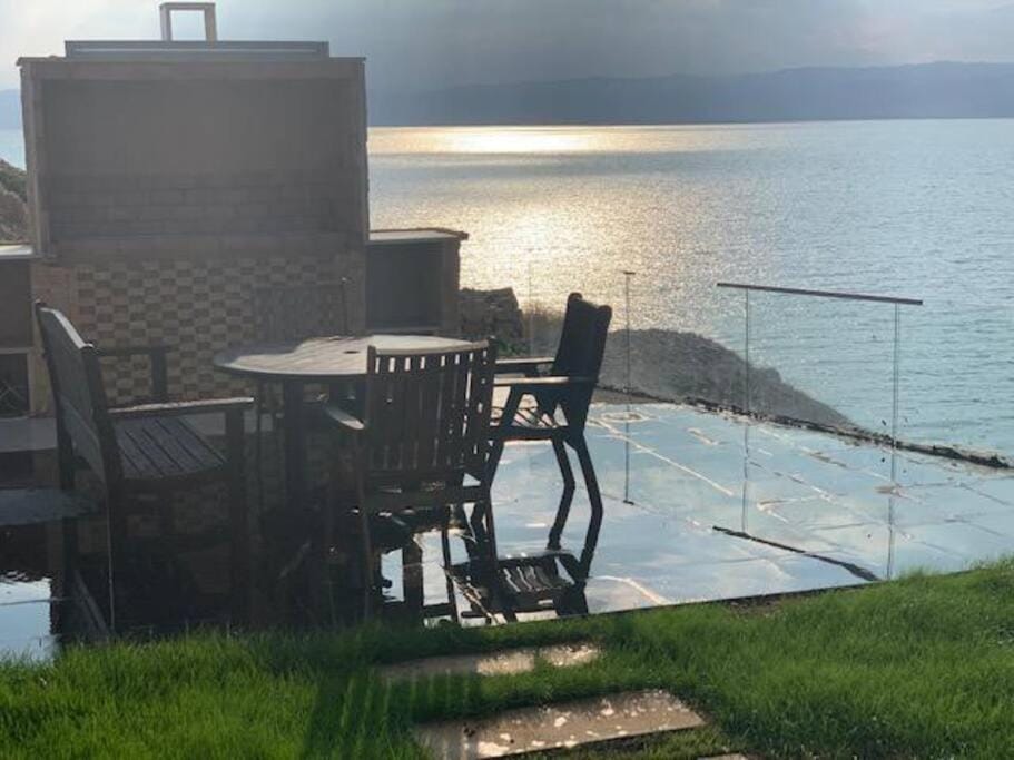 Dead Sea Jordan Sea View Samarah Resort Traveler Award 2024 winner Apartment in Africa
