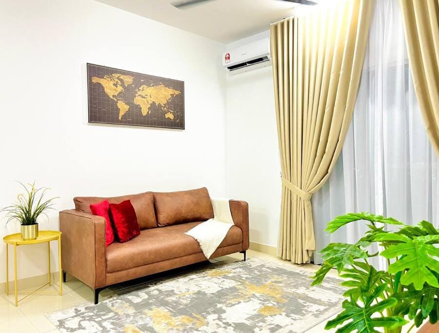 Seating area, air conditioner