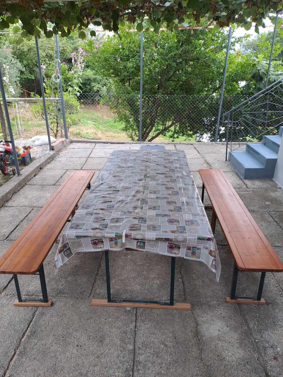 Patio, Day, Garden
