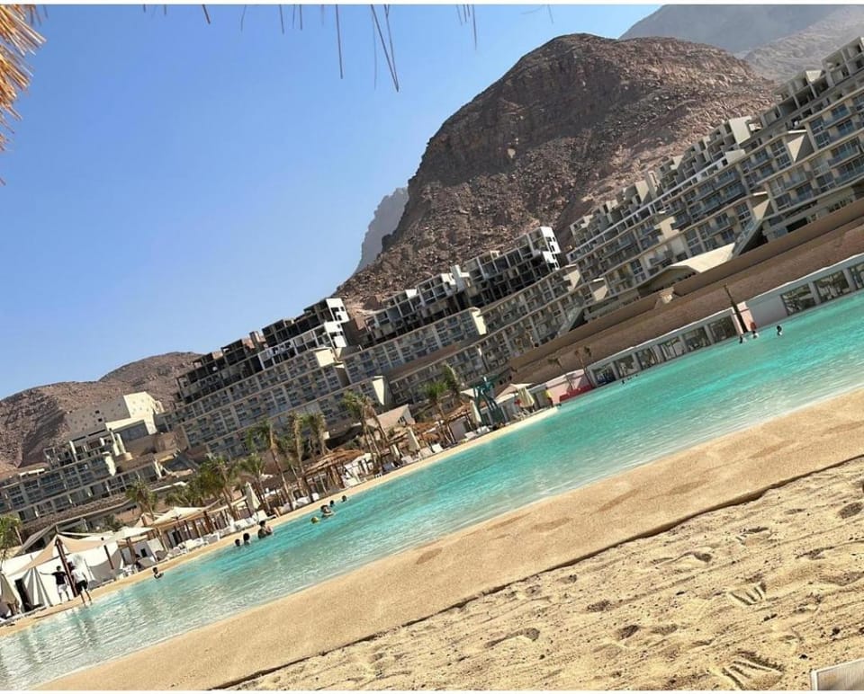 Beach, Lake view, Mountain view