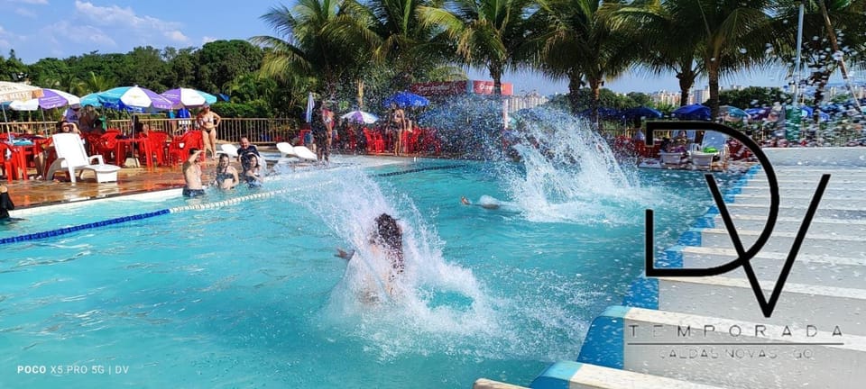 SPAZZIO diRoma Com PARK Acqua e Splash INCLUSO em caldas novas Apartment in State of Goiás