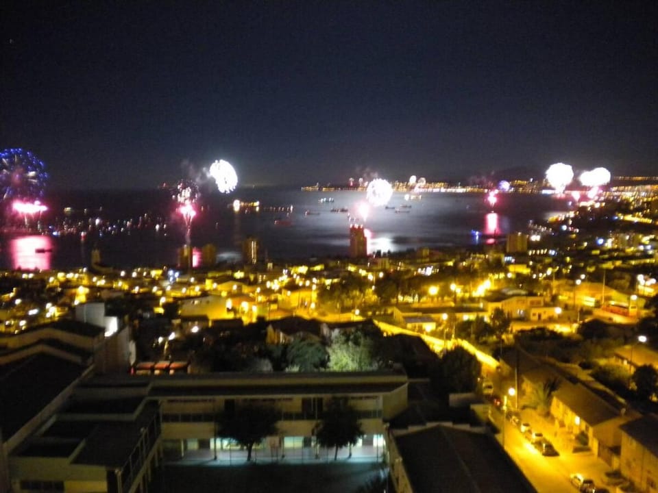 Night, Sea view