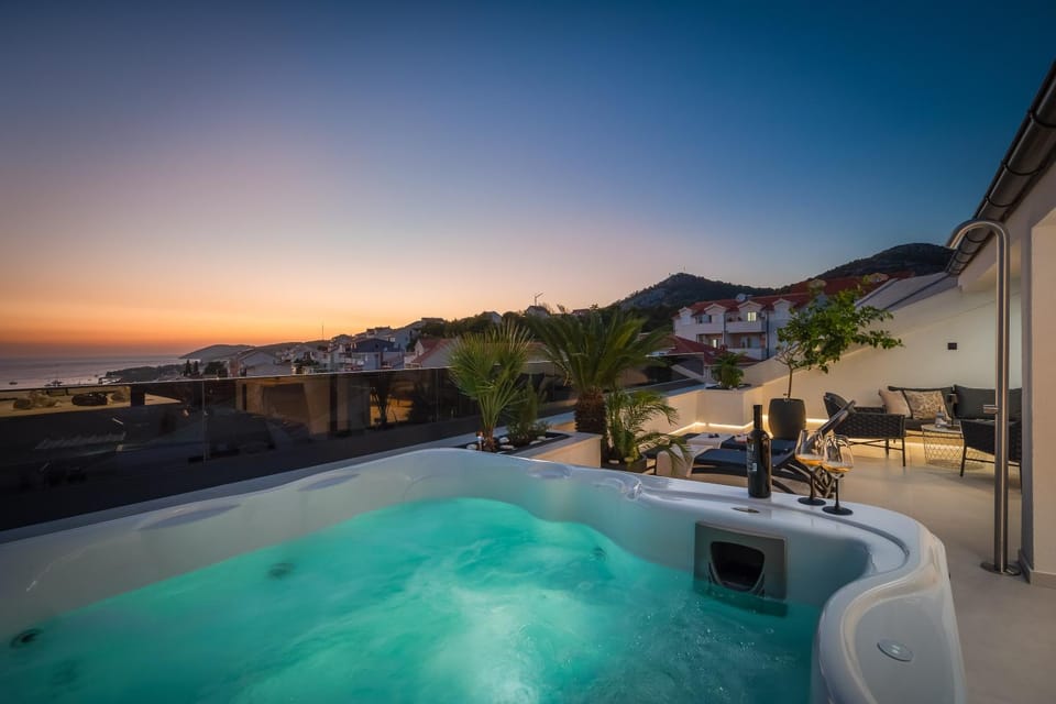 Hot Tub, Sea view, Sunset