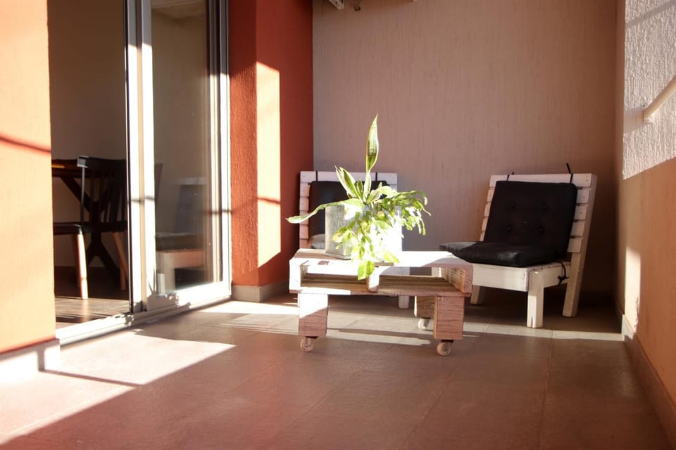 Balcony/Terrace, Living room, City view