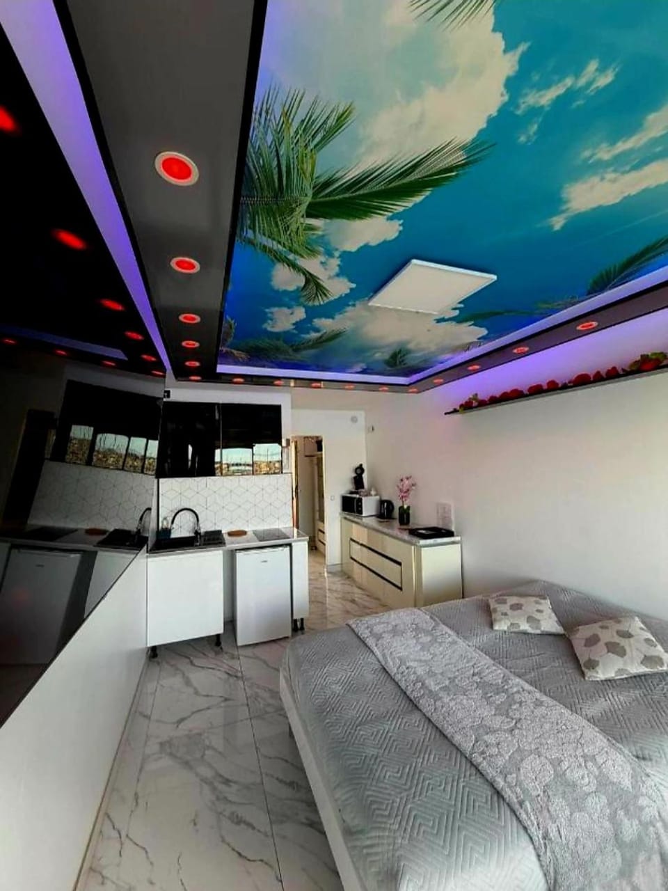 Bed, TV and multimedia
