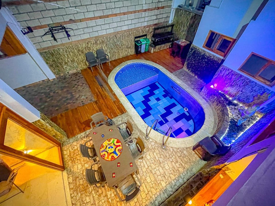 Seating area, Pool view, Swimming pool, Inner courtyard view