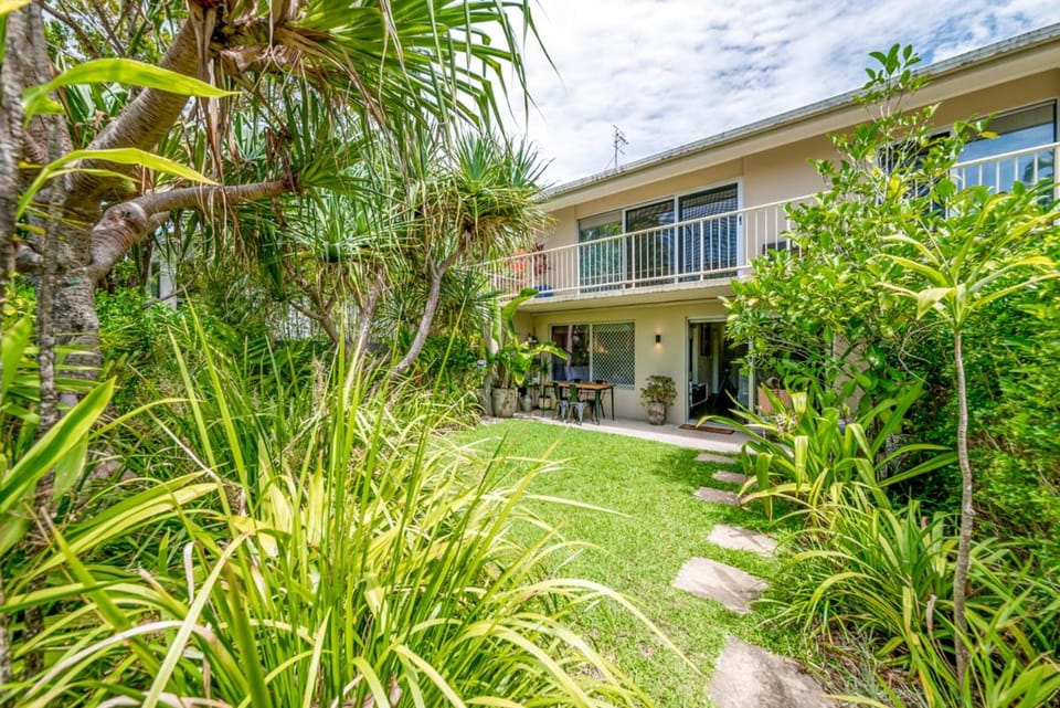 Property building, Garden view