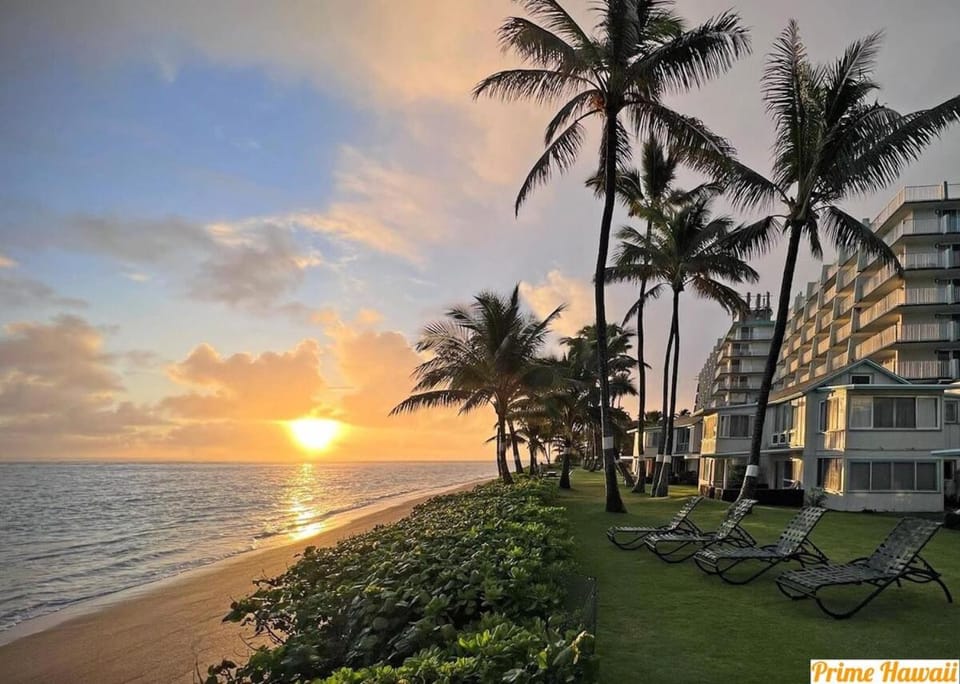 Beautiful Beachfront Condo House in Punaluu