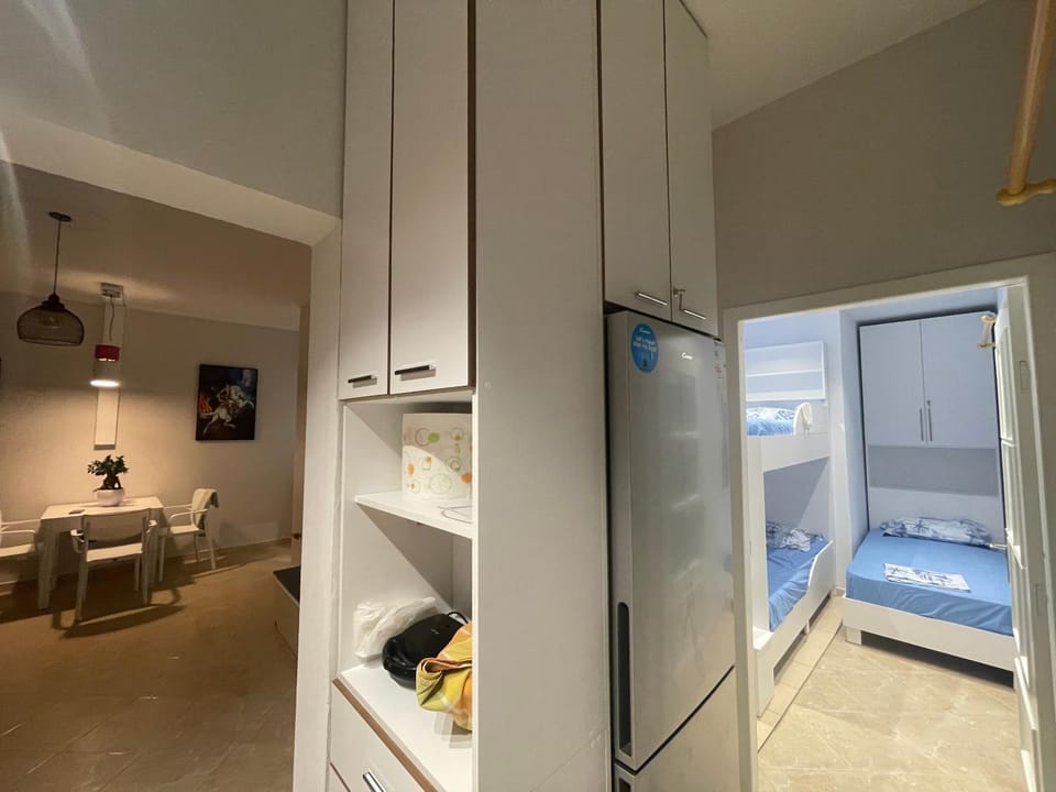 Kitchen or kitchenette, Living room, Photo of the whole room, Seating area, Bedroom