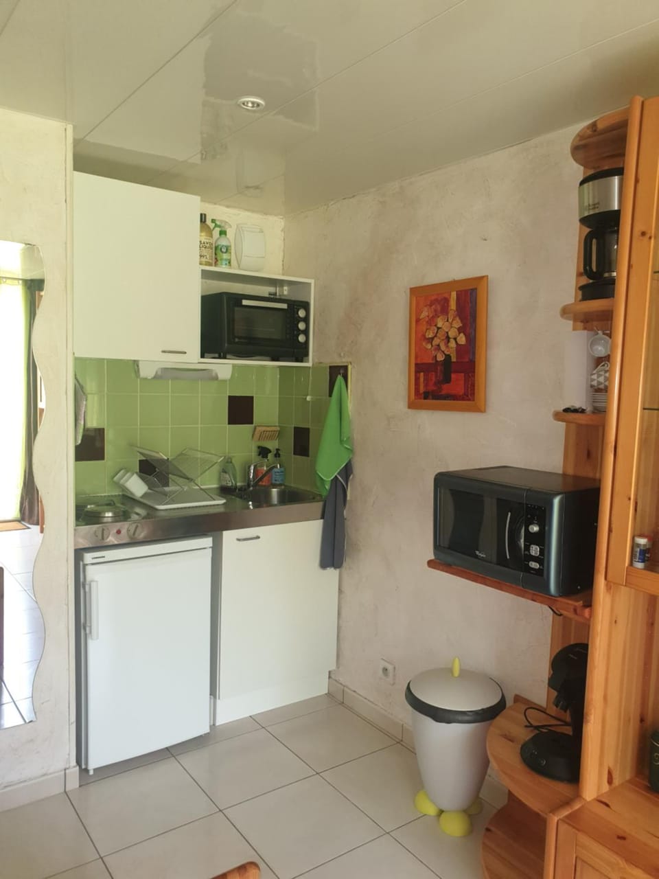 Studio cabine familial, rez de chaussée,piscine et parking privés Cabin in Palavas-les-Flots