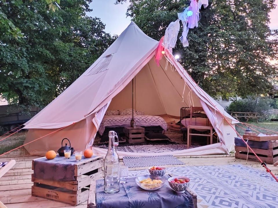 Le Bivouac Luxury tent in Nouvelle-Aquitaine