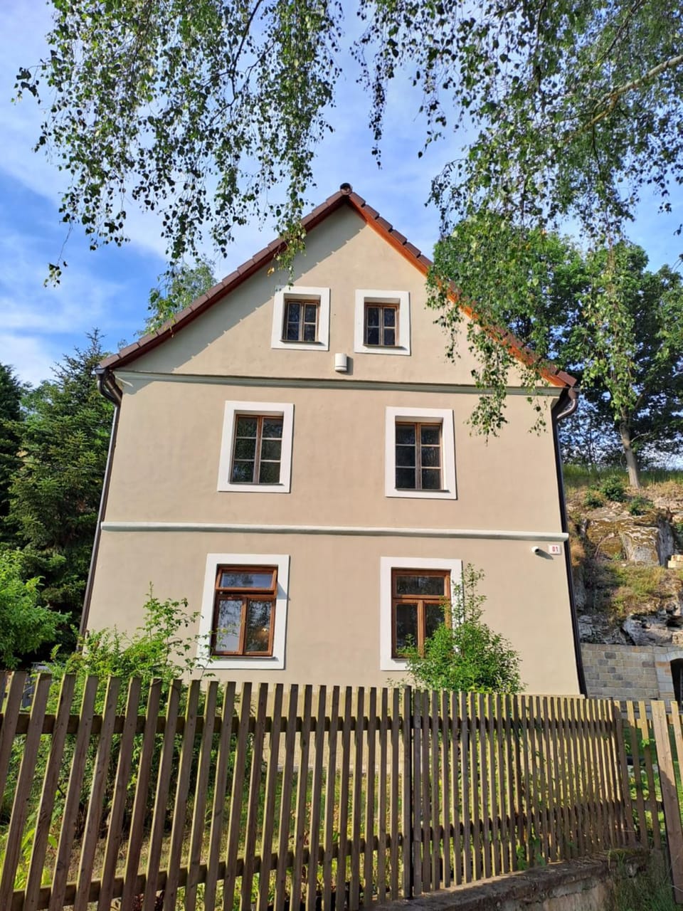Property building, Garden