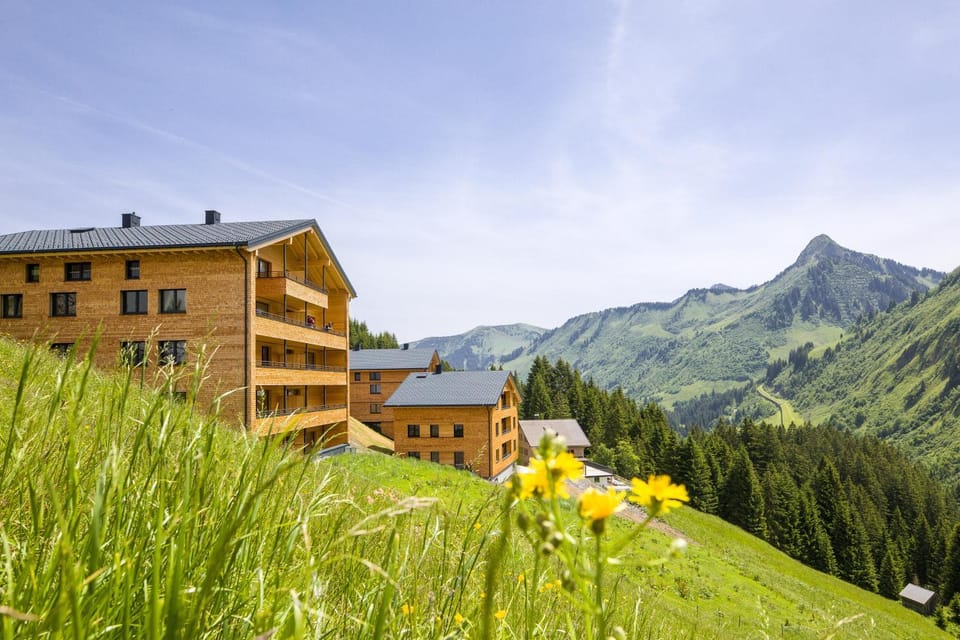 Property building, Natural landscape, Mountain view