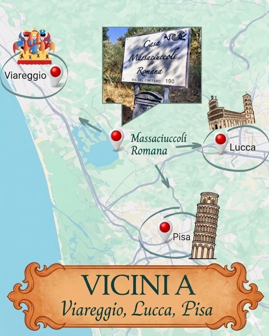 Massaciuccoli Romana House in Emilia-Romagna