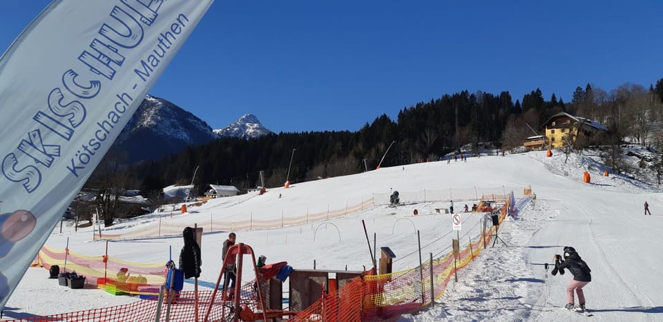 Day, Winter, Ski School, Skiing