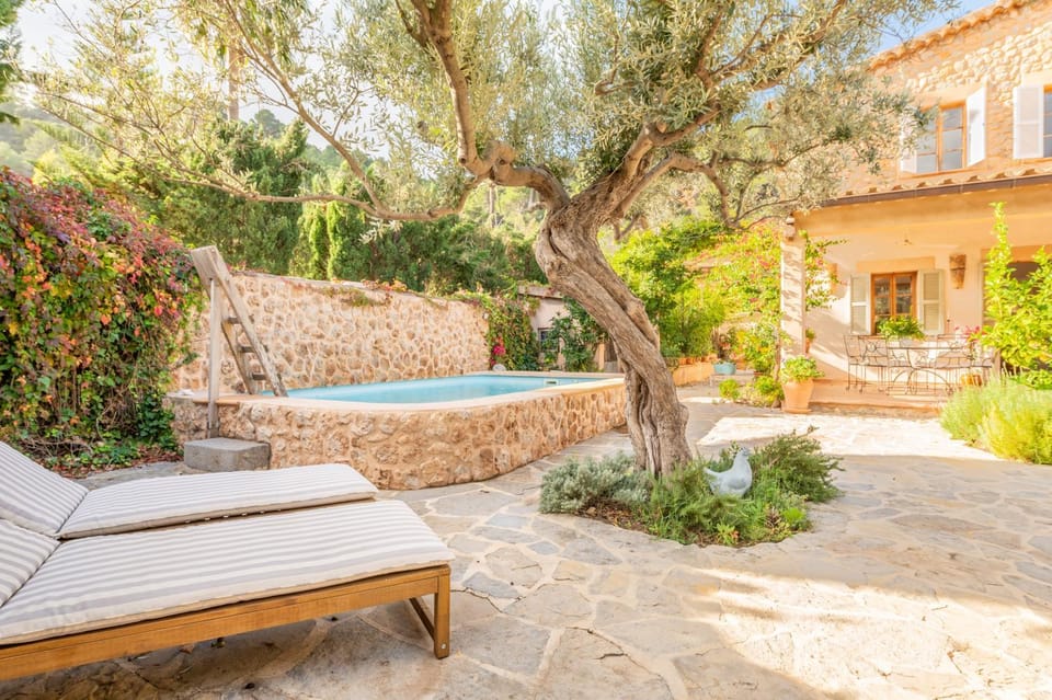 Property building, Living room, Swimming pool