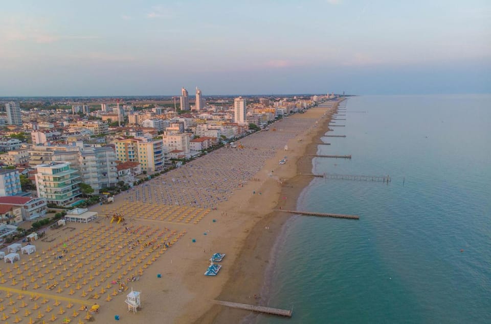 Bird's eye view, Sea view, Sunset