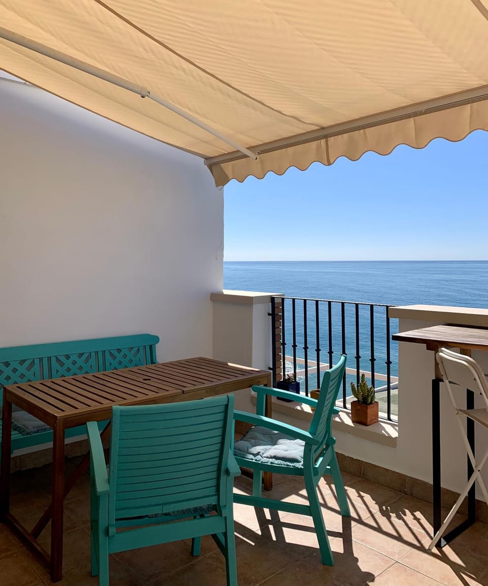 Balcony/Terrace, Dining area, Sea view