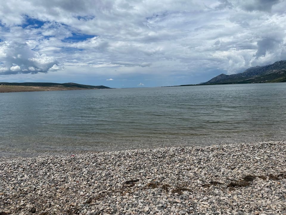 Day, Natural landscape, Beach, Mountain view