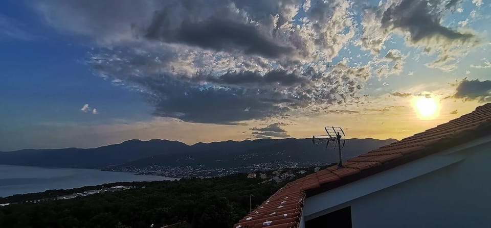 Day, Balcony/Terrace, Mountain view, Sea view, Sunset