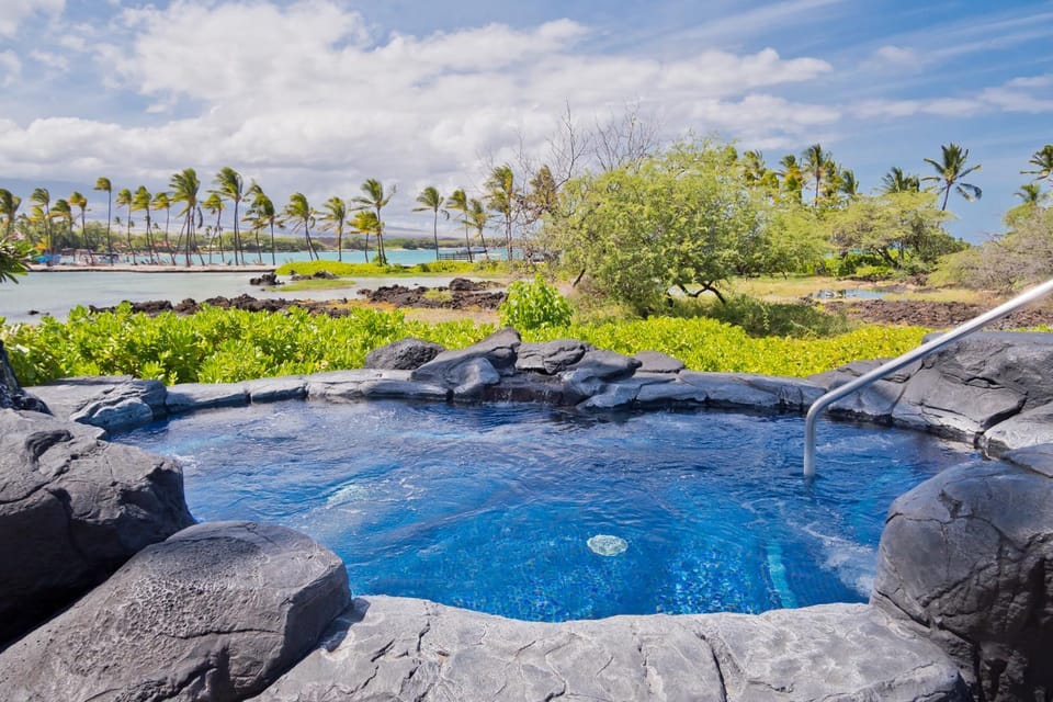 Day, Natural landscape, Garden, Garden view, Pool view, Swimming pool