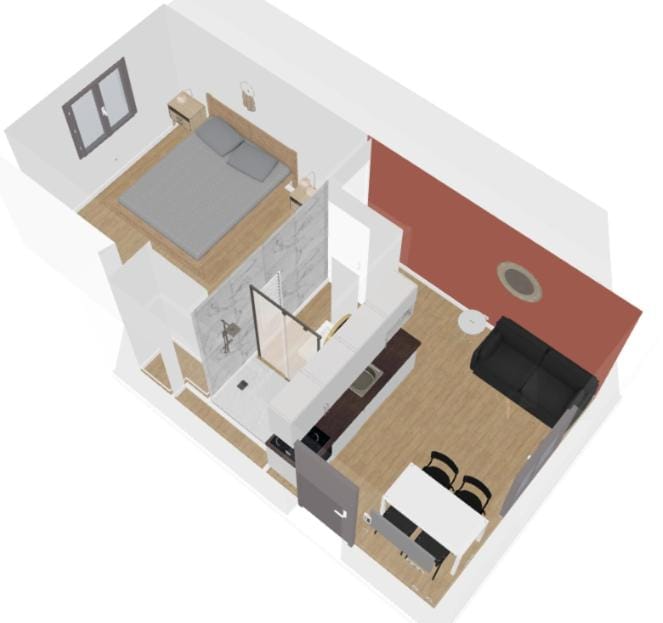 Le Terra Rossa - Home Homy Apartment in Finistere