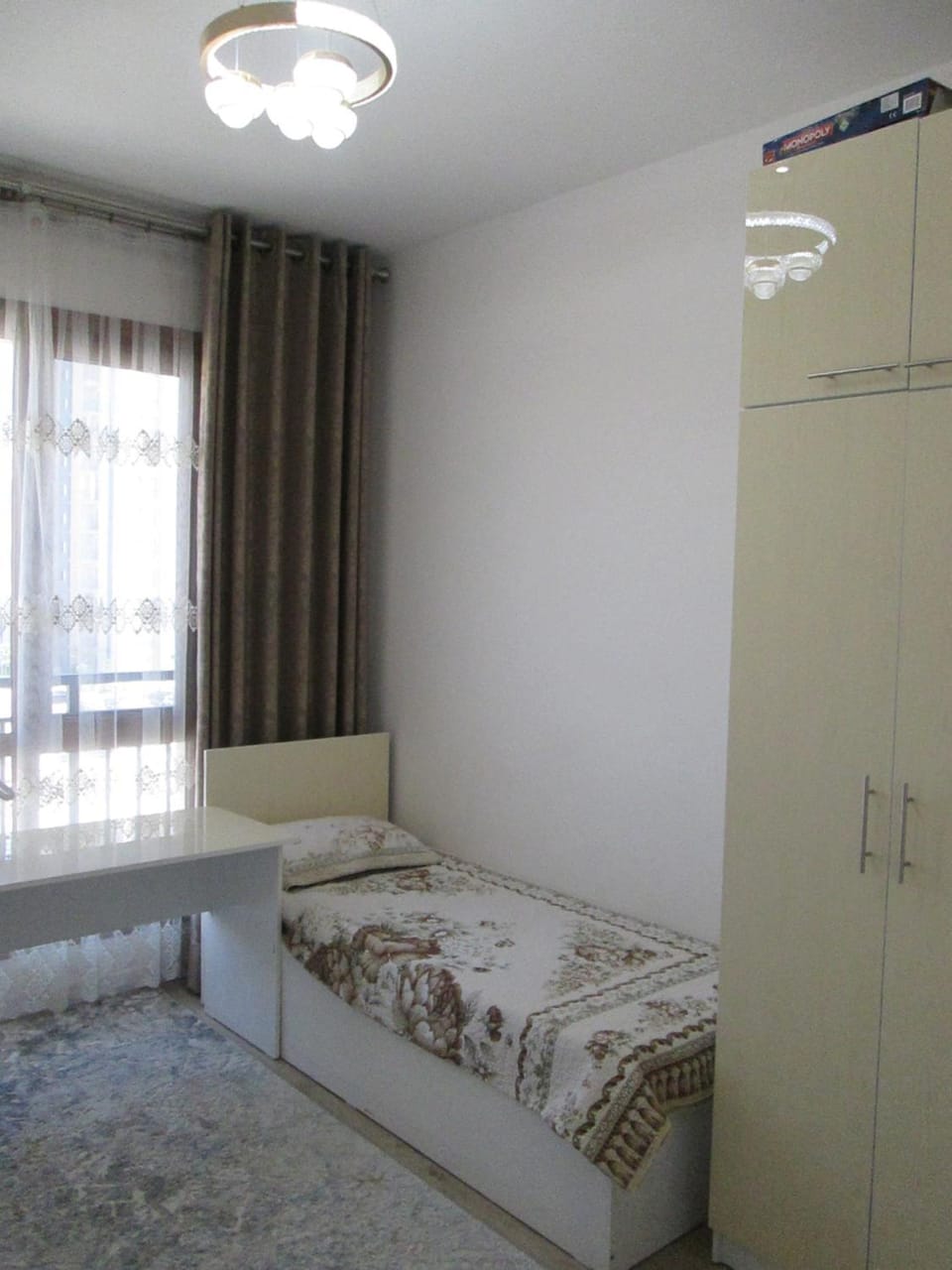 Bed, Photo of the whole room, Bedroom, wardrobe